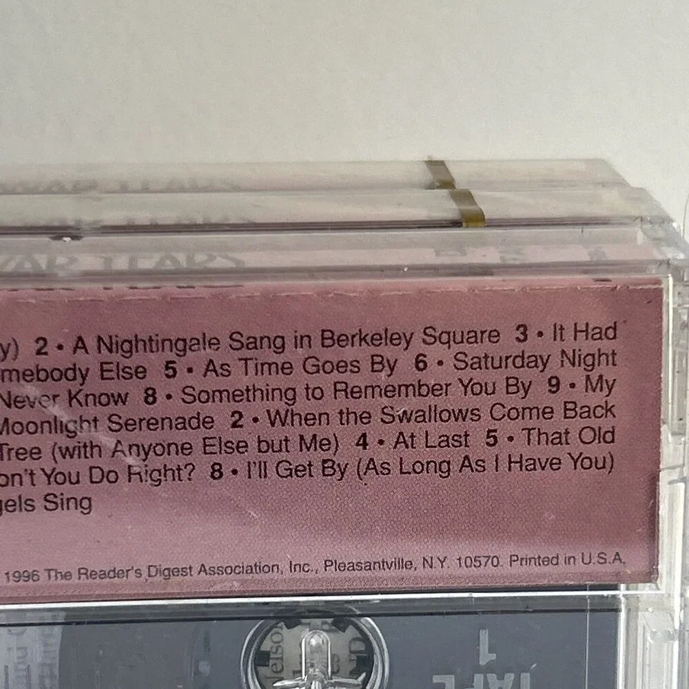 Set of 3 Great Romantic Memories of the War Years Cassette Tapes Readers Digest - Picture 4 of 10
